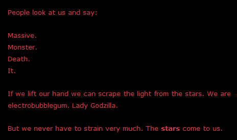 electro primitivegirl